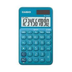 Calcolatrice casio a 10 cifre tascabile blu [sl-310uc-bu-wec]