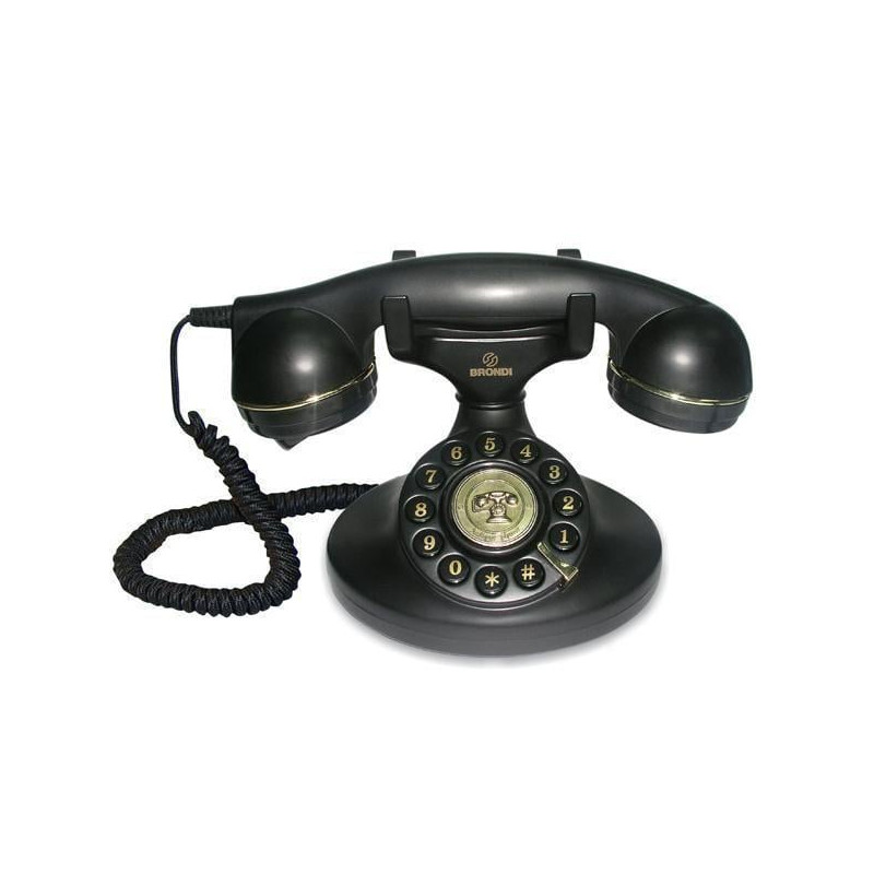 Telefono vintage 10 - nero [vintage-10 noir]
