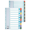 Divisori esselte 10 pz. mylar per rubrica a4 [100166]