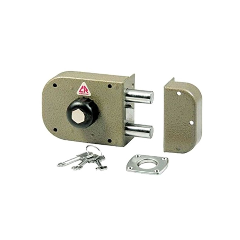 Serratura da applicare cr 1650 laterale 1/2 giro chiave k55 [1650-01k55/29]