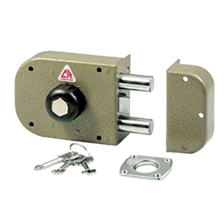 Serratura da applicare cr 1650 laterale 1/2 giro chiave k55 [1650-01k55/29]
