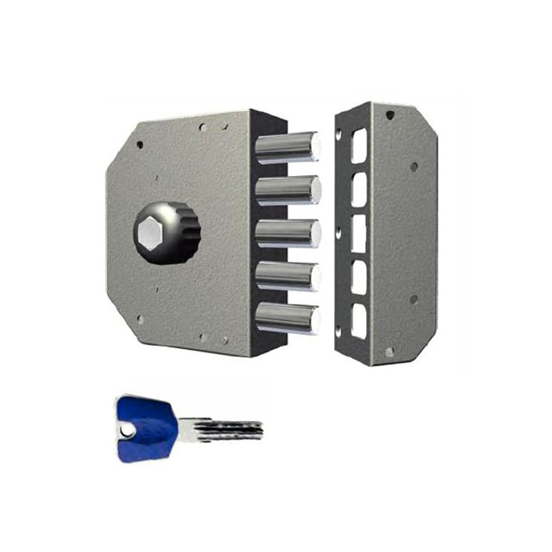 Serratura da applicare cr 3000 laterale chiave k55 [3000-51k55/29]