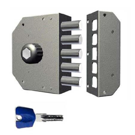 Serratura da applicare cr 3000 laterale chiave k55 [3000-51k55/29]