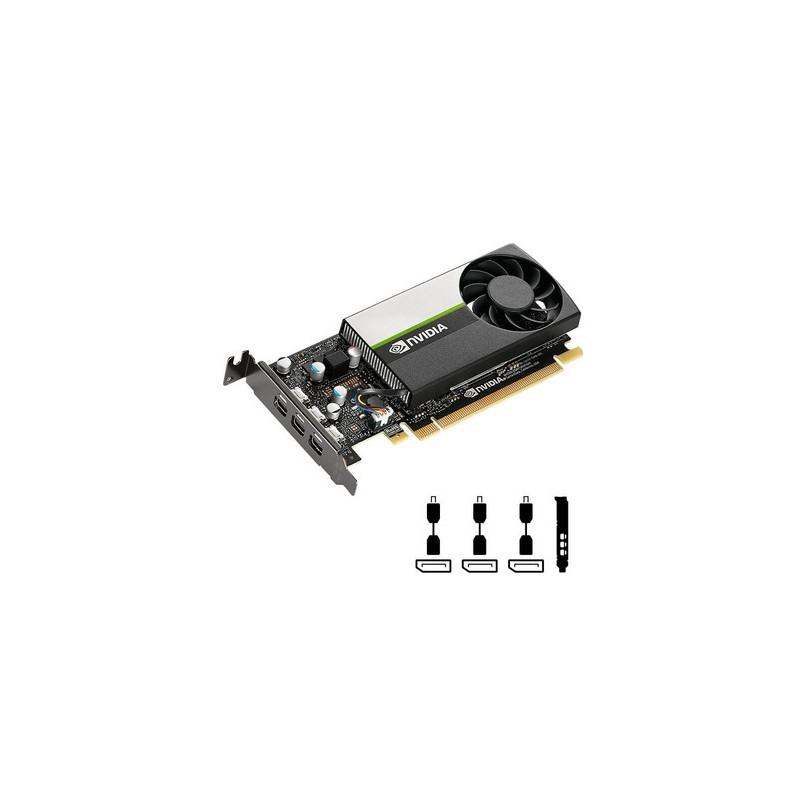 Scheda video nvidia pny t400 lp 4gb pci-3.0 x16 gddr5 128-bit