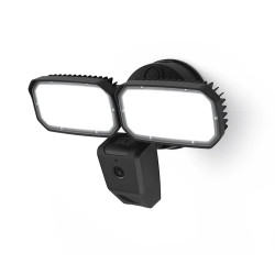 Videocamera sicurezza smart 2 faretti ring floodlight cam alexa,