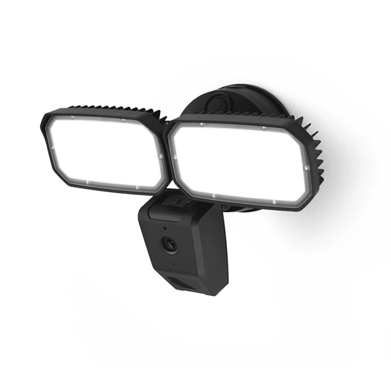 Videocamera sicurezza smart 2 faretti ring floodlight cam alexa,