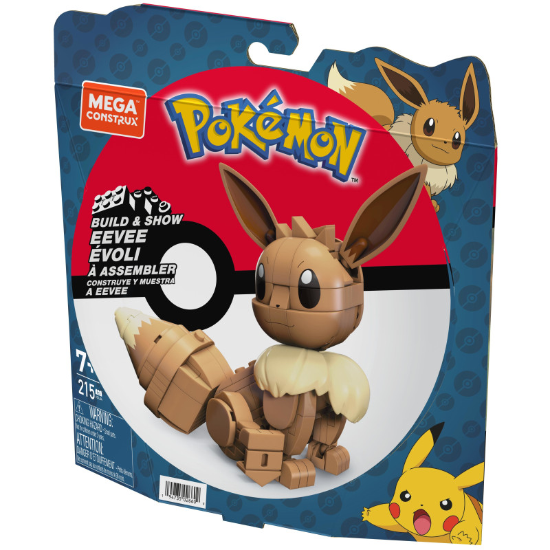 Mega construx - pokemon evee 13cm [hdl84]