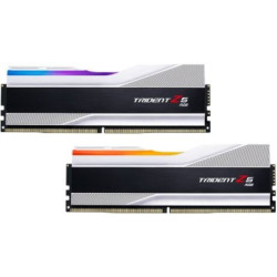 Ram dimm ddr5 32gb trident z5 rgb 6000 2pz nero/argento [f5-6000j3636f16gx2-tz5rs]