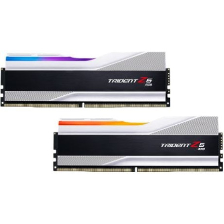 Ram dimm ddr5 32gb trident z5 rgb 6000 2pz nero/argento [f5-6000j3636f16gx2-tz5rs]
