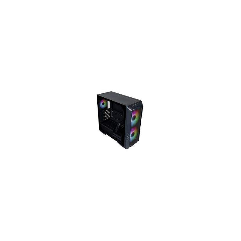 Case cooler master haf 500/midi-tower/argb/vetro temperato nero