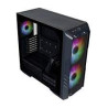 Case cooler master haf 500/midi-tower/argb/vetro temperato nero