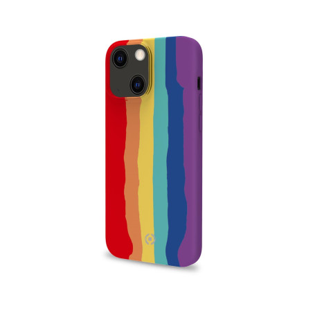 Custodia celly per iphone 13 arcobaleno [rainbow1007]