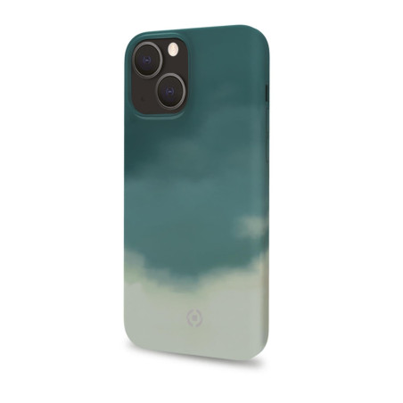 Custodia celly watercol per iphone 13 blu [watercol1007gn]