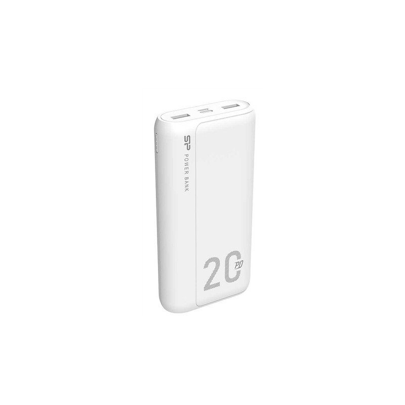 Powerbank silicon power qs15 20000mah bianco [sp20kmapbkqs150w]