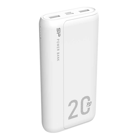 Powerbank silicon power qs15 20000mah bianco [sp20kmapbkqs150w]