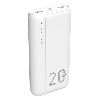 Powerbank silicon power qs15 20000mah bianco [sp20kmapbkqs150w]