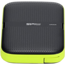 Hard disk esterno 2.5" 5tb silicon power usb 3.1 a60 nero [sp050tbphda60s3a]