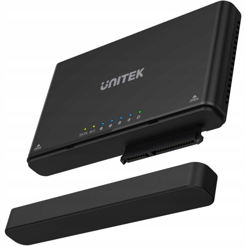 Box hard disk unitek 3.2 usb-c nero [s1222a]