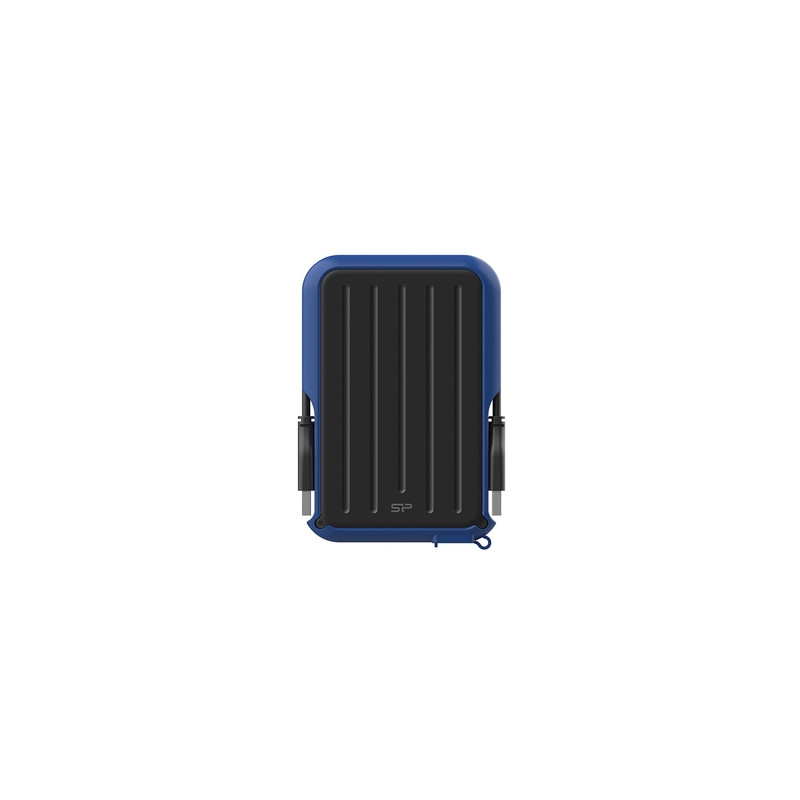 Hard disk esterno 2,5 1tb silicon power a66 usb blu/nero