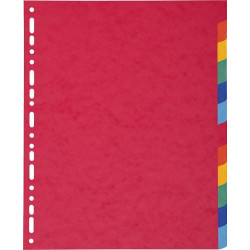 Divisori exacompta 12 tasti a4 maxi nature future [2412e]