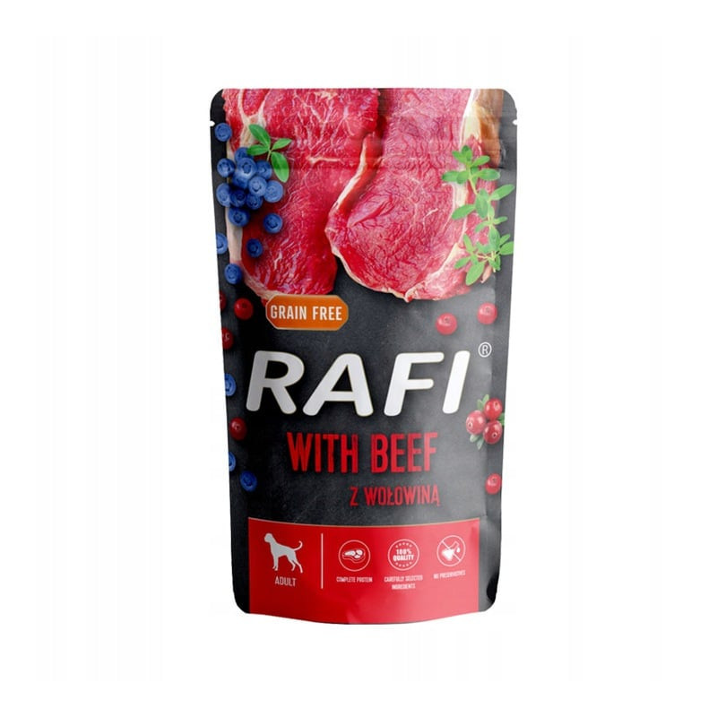 Mangime per cane dolina noteci raficon manzo 500g