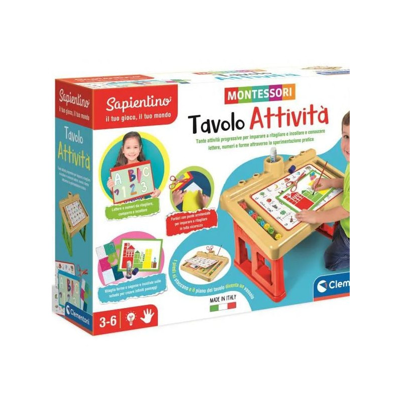 Tavolo attivita' clementoni montessori [16340a]