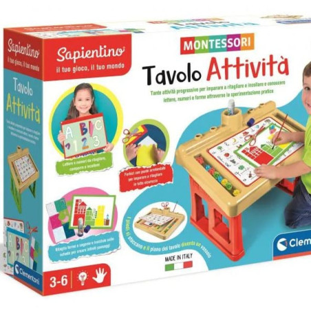 Tavolo attivita' clementoni montessori [16340a]