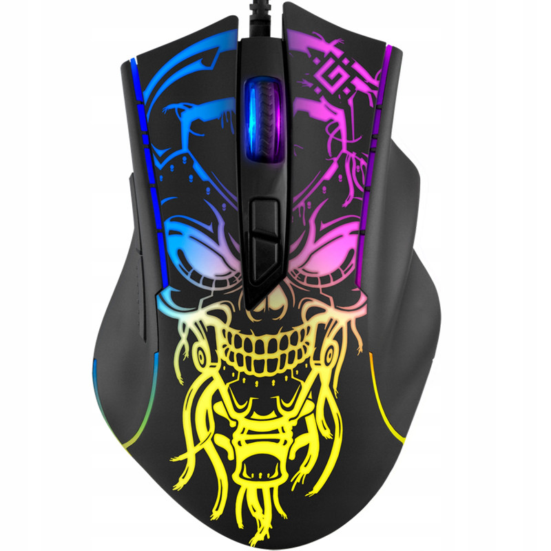 Mouse defender gm-928 bulletsorm 7200dpi 7p illuminato [52928]