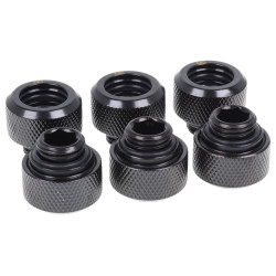 Raccordo a compressione alphacool hardtube 13mm g1/4, 6-pack