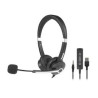 Cuffie hamlet mono bluetooth nero [hheadm-btm]