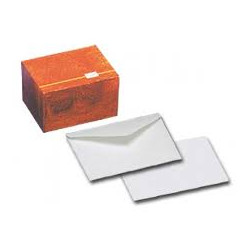 Busta con biglietto cf100 bianco [532b]