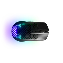 Mouse da gioco wireless steelseries aerox 3 usb-c mano destra