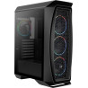 Case aerocool one mini eclipse midi-tower, vetro nero [accm-pb17143.11]