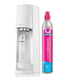Macchina per la gassatura dell'acqua sodastream terra bianco