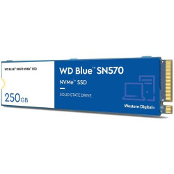 Ssd 250gb western digital sn570 m.2 nvme blu [wds250g3b0c]