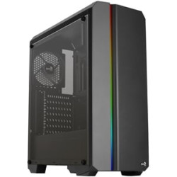 Case aerocool genesis argb v1 midi-tower, acryglas nero [accm-pv40012.11]