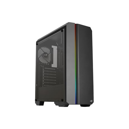 Case aerocool genesis argb v1 midi-tower, acryglas nero [accm-pv40012.11]