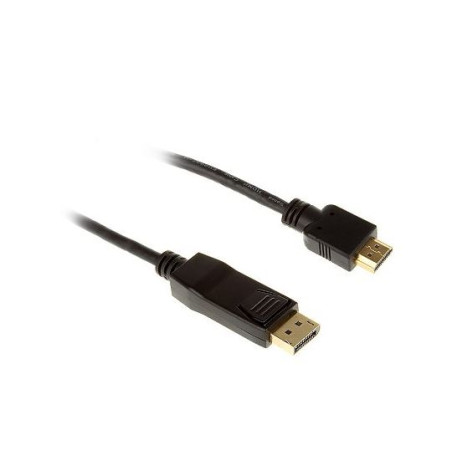 Cavo adattatore inline displayport a hdmi 3m nero [17183]