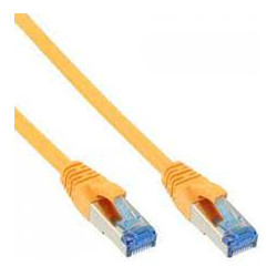 Cavo di rete inline cat.6a s/ftp 0.5m giallo [76850y]