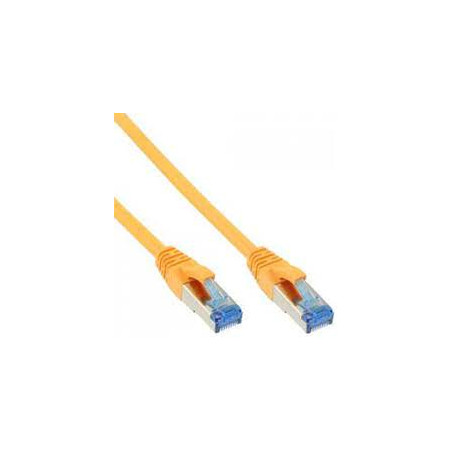 Cavo di rete inline cat.6a s/ftp 0.5m giallo [76850y]