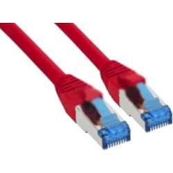 Cavo di rete inline cat.6a s/ftp 10m rosso [76800r]