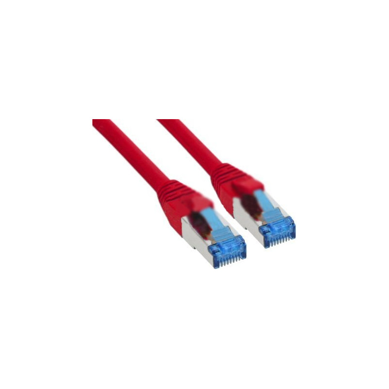 Cavo di rete inline cat.6a s/ftp 10m rosso [76800r]