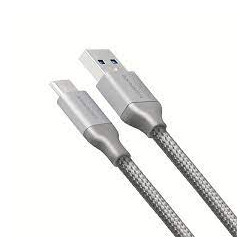 Cavo usb axagon tipo-c grigio
