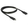 Cavo usb axagon tipo-c nero