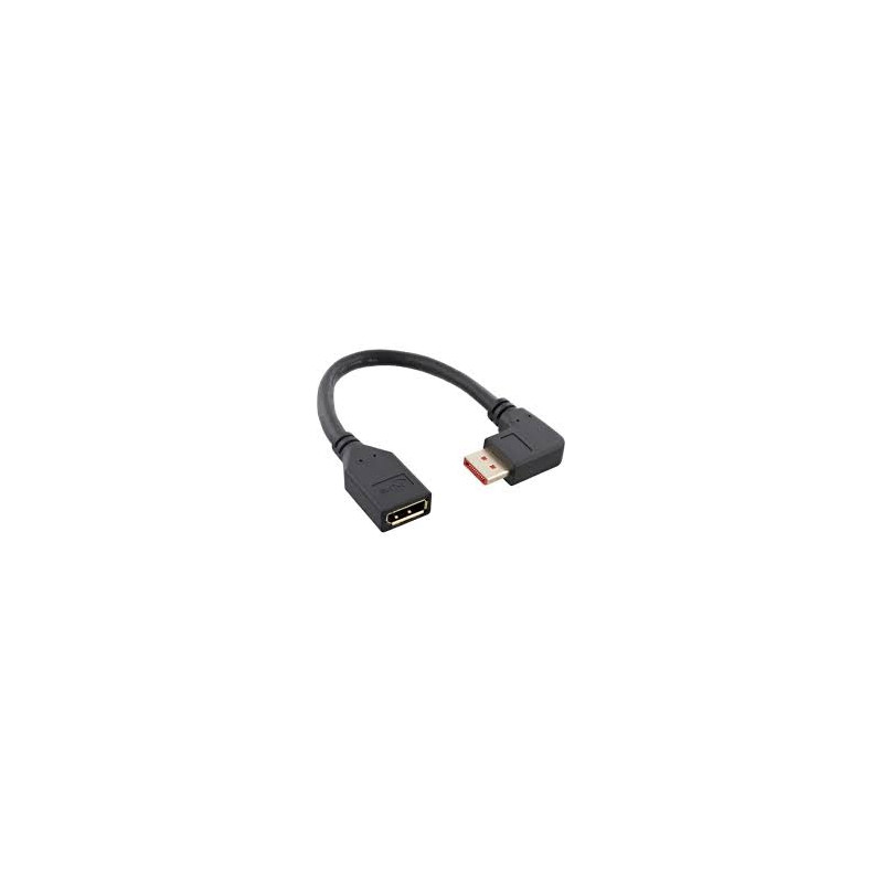 cavo inline displayport nero