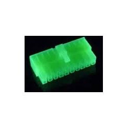 Connettore ac-ryan atx 20 pin uv verde [acr-cb7983]