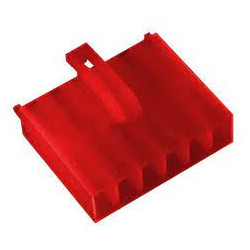 Connettore ac-ryan aux 6pin femmina uv rosso [acr-cb8041]