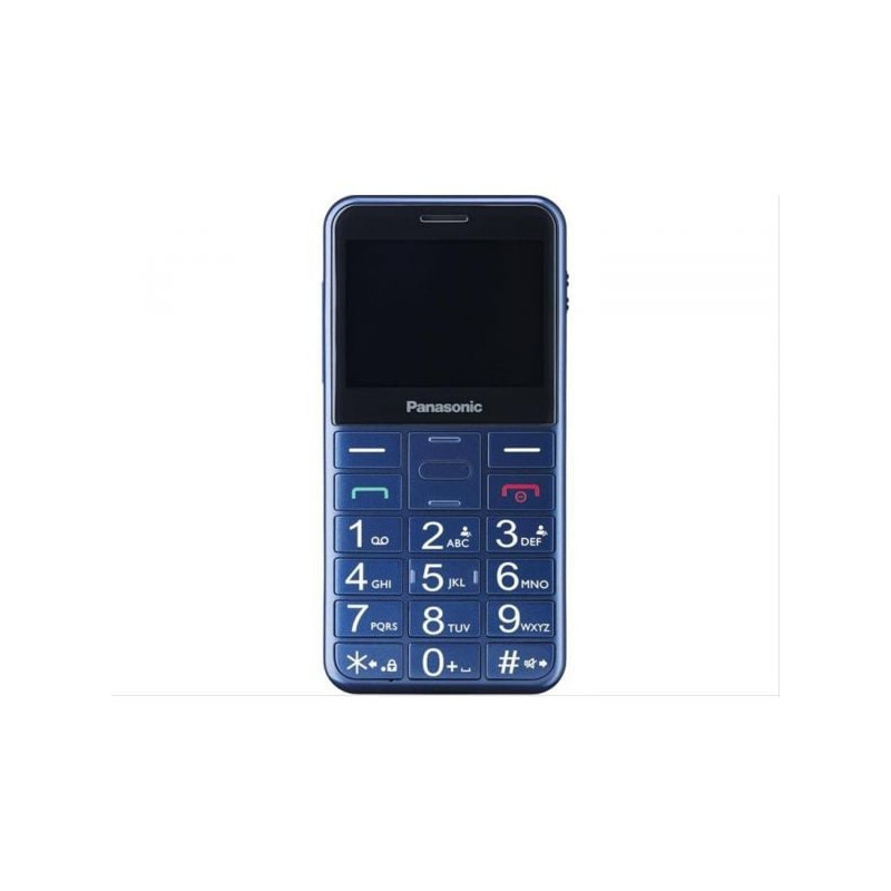 Cellulare panasonic 2.4" dual sim blu [kx-tu155excn]