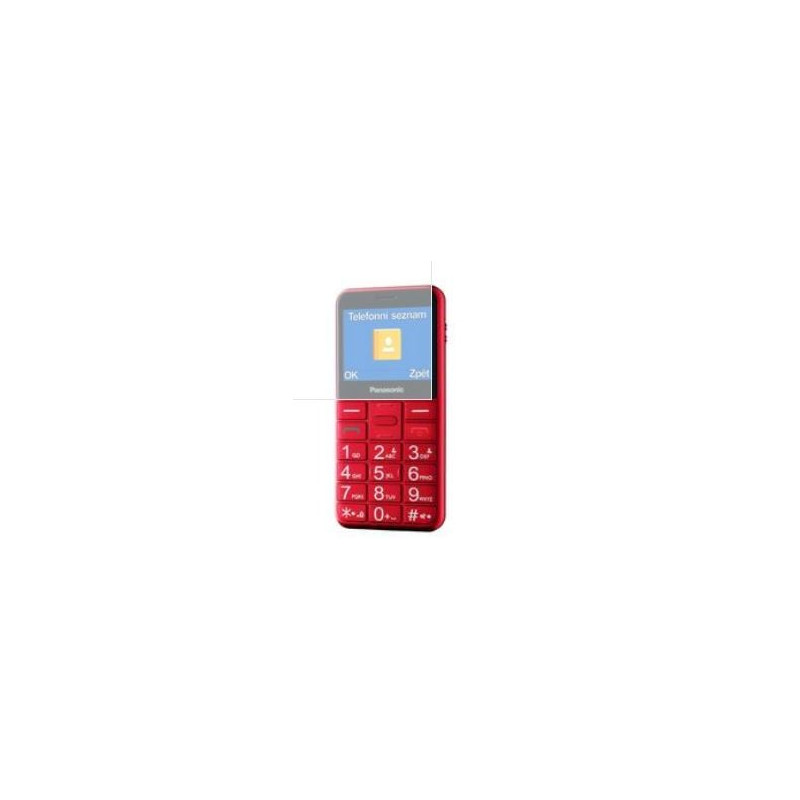 Cellulare panasonic 2.4" dual sim rosso [kx-tu155exrn]