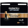 Pile duracell cf8 optimum aaa/lr03 1.5v 8pz [du0036]